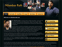 Tablet Screenshot of nilambarrath.com